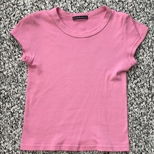 Brandy Melville Baby Pink Ashlyn Top - XS